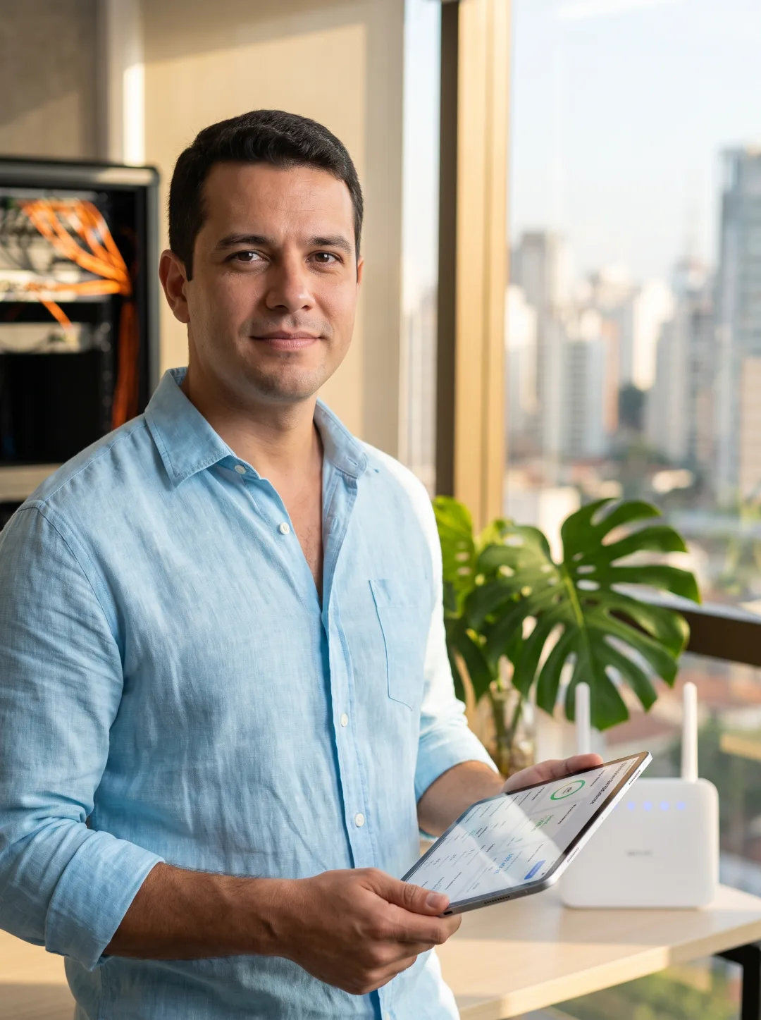 provedor ao telefone convertendo leads em clientes